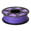 Filamento PLA mate para impresora 3D, 1,75 mm, bobina de 1 kg, acabado mate de bajo brillo, material de impresión 3D de alta resistencia (morado).
