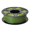 Filamento PLA mate para impresora 3D, 1,75 mm, bobina de 1 kg, acabado mate de bajo brillo, material de impresión 3D de alta resistencia (verde militar).