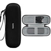 Baona BN-F033 Estuche rígido de transporte de EVA para SSD M.2 NVMe SATA, bolsa protectora portátil para viajes (Negro)