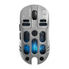 Ratón inalámbrico para juegos T-WOLF X3 Tri-Mode, ultraligero, con carcasa de panal hueca, 8000 DPI (gris)