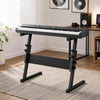 Soporte universal para teclado tipo Z, reforzado y ajustable, para piano doméstico.