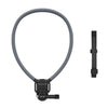 Collarín cervical magnético de liberación rápida Flymile con perspectiva en primera persona, modelo: Universal Action Camera Two-Claw