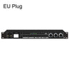 Preamplificador de karaoke digital FX9plus con Bluetooth, USB, procesador de efectos de reverberación DSP, enchufe europeo (negro)