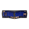 Teclado mecánico ergonómico AKKO Armor Alice de 3 modos, aleación de aluminio, con sistema de liberación rápida (negro).