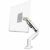 Soporte ajustable en altura para monitor de computadora NORTH BAYOU con brazo robótico omnidireccional (F80-XE Blanco)
