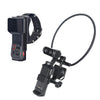 Kit de 4 piezas para soporte de cuello y correa de muñeca para cámara de acción Insta360 Luna Ultra y control remoto.