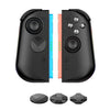 Para Nintendo Switch 2: Mandos magnéticos izquierdo y derecho, joystick de efecto Hall con detección de movimiento RGB de 9 ejes, Bluetooth 5.4, función de activación y disparo en ráfaga (negro).