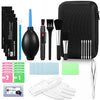 Kit de herramientas de limpieza para cámaras: cepillo para eliminar el polvo del sensor de la lente (negro)