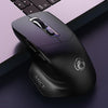 Ratón inalámbrico iMICE G209, modo dual, Bluetooth 2.4G, ergonómico, recargable, óptico (negro)