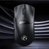 Ratón inalámbrico para juegos iMICE G206 Tri-Mode, ligero, con pantalla de 12800 DPI y recargable (negro).