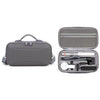 Estuche rígido de transporte para kit de cámara Insta360 X6: bolsa de almacenamiento de viaje impermeable con correa para el hombro (gris liso)