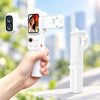 Empuñadura de mano para grabación vertical y soporte horizontal para el cuerpo de la Insta360 Luna Pro / Luna Ultra (Blanco)