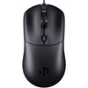 Ratón óptico ergonómico con cable (1,5 m) Inphic B5 Silent para gaming y oficina (USB, negro)