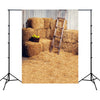 1.5m x 2.1m Paja Pila Campo de trigo Escena Recién nacido Fotografía Fotografía Paño de fondo