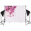 Paño de fondo de fotografía de fotografía de flores de grano de madera de 1.25 m x 0,8 m de madera (MB18)