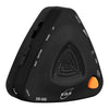 ENO EM-688 Metrónomo electrónico vocal recargable para piano/guitarra/tambor/Guzheng/violín (negro)