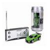 Coke Can Mini RC Car Radio Control remoto Micro Racing Car (Verde)