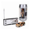 Coke Can Mini RC Car Radio Control remoto Micro Racing Car (Oro)