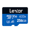Lexar 633x 256GB Cámara de teléfono móvil de alta velocidad Memoria Tarjeta TF Interruptor Expansión Grabador de conducción Almacenamiento dedicado Tarjeta de memoria flash