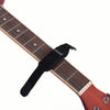 Banda de silenciador Banda de parada Guitarra eléctrica Bajo eléctrico Guitarra acústica Amortiguador Accesorios para instrumentos musicales, Tamaño: Mediano (Negro)