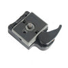 Soporte de placa de liberación rápida con cabezal de trípode BEXIN para Manfrotto 200PL-14 (negro)