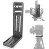 Placa de liberación rápida de trípode de giro / inclinación hidráulico en forma de L BEXIN L130C para cardán DJI RONIN-S