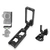 BEXIN para Nikon Z7 / Z6 Tipo Push-Pull de aleación de aluminio Disparo vertical de liberación rápida Soporte de placa en L Soporte de base