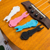 50 piezas de cuerda de guitarra acústica arrancador de cuerda sólida herramienta de cambio de guitarra de cono (rosa)