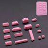Tapón antipolvo de silicona universal para computadora portátil (rosa)
