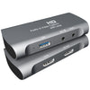 Z27 HDM Female + Mic to HDM Female USB 2.0 Video Audio Capture Box (gris oscuro)