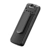 Bolígrafo de grabación de cámara HD 1080P con diseño de clip trasero B18, compatible con detección de movimiento / visión nocturna por infrarrojos / cámara de rotación de 180 grados / tarjeta TF (negro)