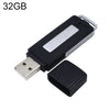 Grabadora de voz de disco U portátil recargable SK868 de 32 GB