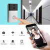 VESAFE VS-A4 HD 720P Cámara de seguridad Smart WiFi Video Timbre intercomunicador, compatible con tarjeta TF y visión nocturna por infrarrojos y aplicación de detección de movimiento para IOS y Android (con Ding Dong / Chime) (Plata)