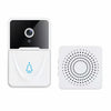 Doorbell X3 VGA Wifi Smart Video Alterbell con campanilla, Visión nocturna de soporte (blanco)