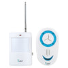 OULIA 220V Reloj inalámbrico con sensor de timbre de puerta Electro Guard, enchufe de EE. UU.