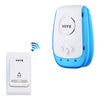 Timbre inalámbrico con control remoto de música para el hogar VOYE V009B con 38 sonidos de polifonía, enchufe de EE. UU. (Blanco)