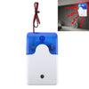 103 mini sirena estroboscópica sistema de alarma de seguridad para el hogar duradero (azul)