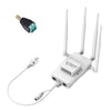 Enrutadores inalámbricos, VONETS VAR600-H Repetidor WiFi de puente inalámbrico de 600 Mbps, con juego de adaptador de CC