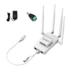 VONETS VAR600-H Repetidor WiFi de puente inalámbrico de 600 Mbps, con adaptador de corriente + juego de adaptador de CC