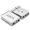 VONETS VS500 Switch Gigabit Ethernet de 5 Puertos con Adaptador DC + Juego de Hebillas de Fijación de Riel
