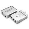 VONETS VSP510 Conmutador Gigabit Ethernet de 5 Puertos con Adaptador CC + Hebilla de Fijación de Riel + Conjunto de Módulo Óptico SFP
