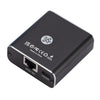 Conmutador bidireccional de red RJ45 de 2,4 GHz + 5 GHz (negro)