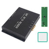 Lector/grabador RFID UHF de 4 canales con antena, lector de sensor de temperatura pasivo MODBUS para monitorización de energía eléctrica (negro)