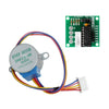 LDTR-WG0246 28YBJ-48 DC 5V 4 Fase Motor paso a paso de 5 cables con placa de controlador ULN2003 (Plata)