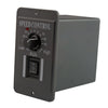 LDTR-WG0265 DC 6A Regulador de velocidad del motor Controlador de motor de desaceleración Interruptor de control giratorio positivo y negativo 12V / 24V / 36V / 48V (Negro)