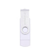 MicroDrive 32GB USB 2.0 Computadora móvil Disco en U de metal OTG giratorio de doble uso (blanco)