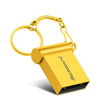 MiCRODATA 32GB USB 2.0 Computadora Coche Disco Mini U de dos usos (Dorado)