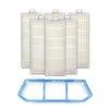 Filtro primario XI226 I205 + 6 filtros PCS I207 para ILIFE A4 / A4S / A6