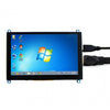 Waveshare 5 pulgadas HDMI LCD LCD (H) 800x480 Pantalla táctil para Raspberry Pi admite varios sistemas