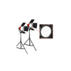 Iluminus Kit Redhead Bicolor 2 Cabezales + 2 Trípodes + Bolso